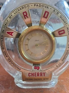 Kaiser Clock In Cherry Wine Bottle - Picture 1 of 5