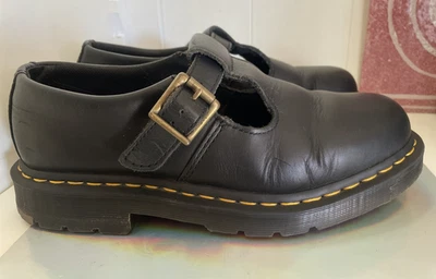 Dr Martens Docs Black Mary Jane Safety Shoes UK 8, US 10 Soft Wair Comfort - Image 1 of 4