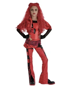 Disney Descendants Rise of Red Costume Halloween Girls Kids Size XL 14-16 NEW - Picture 1 of 12