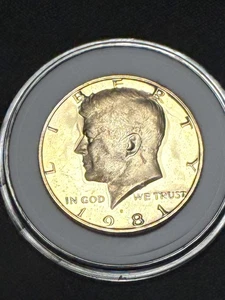 Medio dólar Kennedy 1981p sin circular  - Imagen 1 de 5