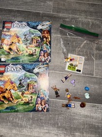 LEGO Elves: Fire Dragon's Lava Cave (41175) Mini figures / Manual Only