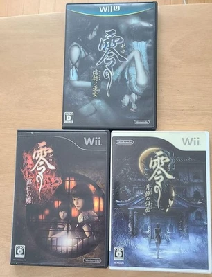 Fatal Frame Zero Luna Eclipse & Crimson Butterfly & Nuregarasu no Miko set - Image 1 of 4