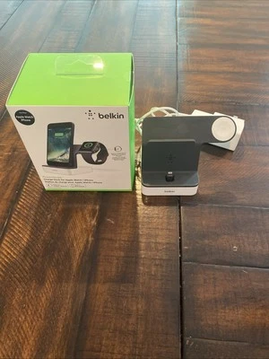 Belkin PowerHouse Charge Dock for Apple Watch + iPhone, F8J200 - Image 1 of 4