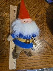 Vintage Knickerbocker Vinyl Face Plush Gnome 1978 Unieboek Taiwan - Picture 1 of 6