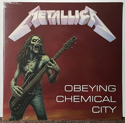Metallica Obeying Chemical City LP Orange Vinyl Live SBD Last Show with Cliff - Image 1 of 4