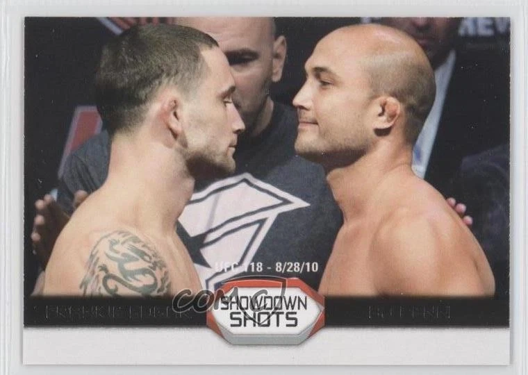 2011 Topps UFC Moment of Truth Showdown Shots Duals Frankie Edgar vs BJ Penn - Image 1 of 2