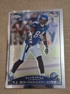 2009 TJ HOUSHMANDZADEH TOPPS CHROME NFL CARD #TC105 SEAHAWKS BENGALS OREGON ST - Picture 1 of 2