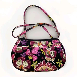 Vera Bradley Floral Quilted Shoulder Bag Purse Small - Picture 1 of 4