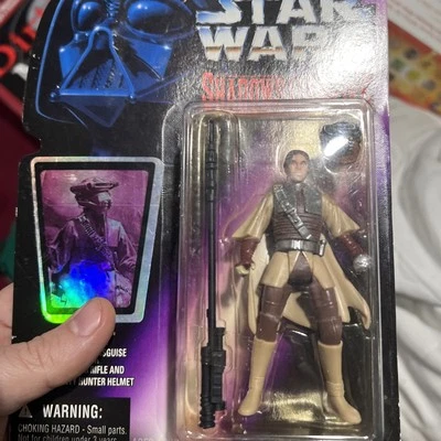 Figura de acción Star Wars Sombras del Imperio Leia Boushh 3,75" 1996 Kenner Foto 1 de 4