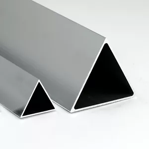 Aluminium Dreieckrohr 100x100x100x2,5mm AlMgSi Länge wählbar Alu Profil Alurohr - Bild 1 von 8