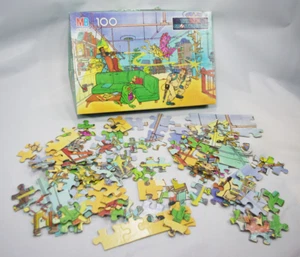 1988 Vintage Milton Bradley The Real Ghostbusters 100 Piece Puzzle 4757-5 - Picture 1 of 6