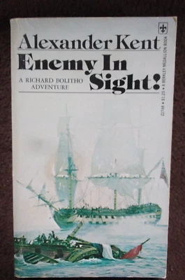 ENEMY IN SIGHT by ALEXANDER KENT A RICHARD BOLITHO ADVENTURE PAPERBACK BOOK - Image 1 of 4