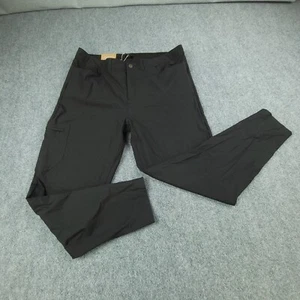 Patagonia Skyline Traveler Cargo Pants Women 18 Short Black Nylon Stretch UPF 40 - Picture 1 of 16