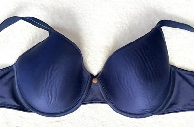 Sutiã Chantelle 3816 C Essential cobertura total camiseta, US$ 70, azul, tamanho 36C - Imagem 1 de 4