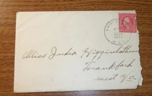 Brief Saint Albans, WV nach Frankford, WV Juni 1917 - Bild 1 von 1