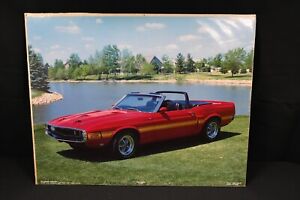 1988 Power Graphics 16x20 Plakat 1969 Shelby GT-500 Mustang