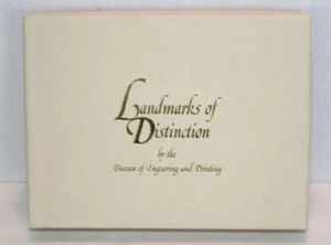 Rare Washington DC Cards Bureau of Engraving & Printing Landmarks of Distinction - Picture 1 of 5