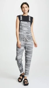Z SUPPLY Salopette donna piccola French Terry misto cotone con polsini mimetica - Foto 1 di 7