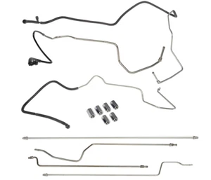 Dorman 919-902 Stainless Steel Fuel Line Kit Fits Chevy Buick Pontiac OE FIX - Foto 1 di 8