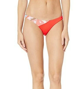 Maaji Creme De Papaya Signature Bottoms Multi Orange Women's Swimwear Size S - Picture 1 of 2