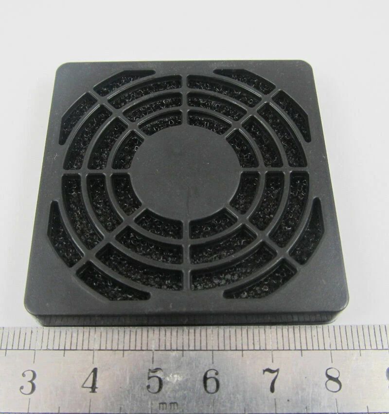 1pcs Black Dustproof Dust Fan Filter for DC PC Fan 40mm 4cm New - Image 1 of 1