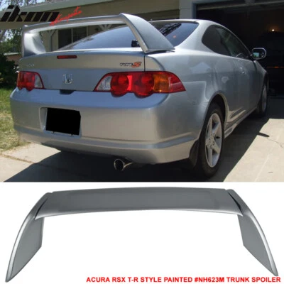 Fits 02-06 Acura RSX DC5 Type R Trunk Spoiler Painted #NH623M Satin Silver 3PCS Foto 1 de 4