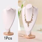 Necklace Chain Jewelry Bust Shop Elegant Women Necklace Display Holder Stand