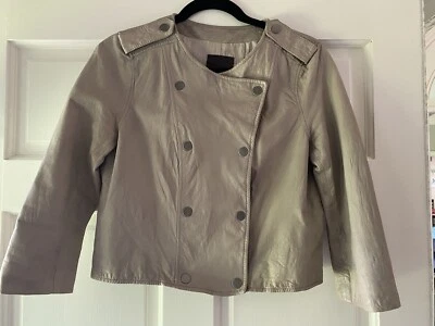 Jaqueta de couro joie - Imagem 1 de 4