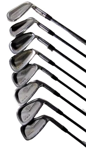 King Snake Golf Iron Club Set 3, 4, 5, 6, 7, 9 Sand, Pitching Wedge 8 Clubs - Picture 1 of 12