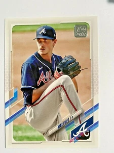 Base de béisbol Topps Serie 1 2021 #9 Max Fried Braves      - Imagen 1 de 1