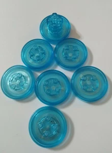 Minifigura de disco de videojuego con etiqueta de juguete azul Lego Dimensions. Genérico. - Imagen 1 de 5