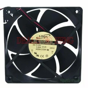 For ADDA 120*120*25mm 2pin Cooling fan AG12024XB257100 DC24V 0.46A - Picture 1 of 1