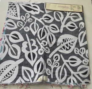 Covington Fabric and Design LLC Upholstery Squares Colorful Leaf Print Heatset - Picture 1 of 16