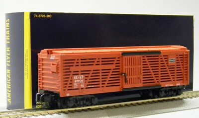 LIONEL AMERICAN FLYER FRISCO STOCK CAR #47706 S GAUGE freight prr 2019512 NEW - Image 1 of 4