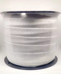 Spliced Polytape for Electric Fencing (White - 1 1/2" x 600') Multipack of 4 - Picture 1 of 1