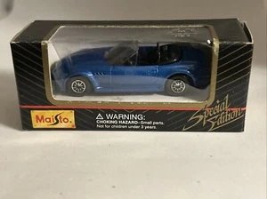 BMW Z3 Die Cast Car Blue Maisto 1:64 Scale Special Edition. New AZ7 Beamer - Picture 1 of 7