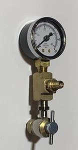 SHOCK NITROGEN FILL TOOL W/ NO LOSS AIR CHUCK NITROGEN GAUGE RACE SHOCKS $free$$ - Foto 1 di 5