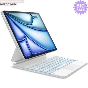 Dracool Magic Keyboard For iPad Air M2 13″ & iPad Pro 12.9″ 3rd/4th/5th/6th Gen - Picture 1 of 7