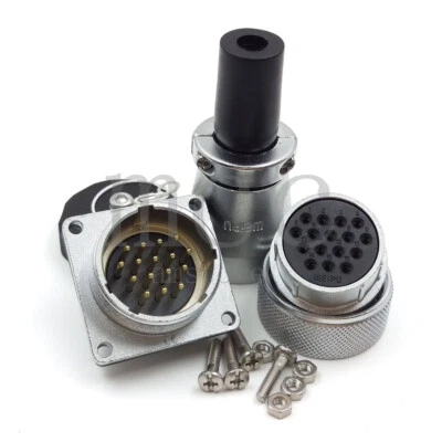WEIPU WS28 16Pin 500V/10A Waterproof Connector,Aviation Connector Plug Socket - Image 1 of 4