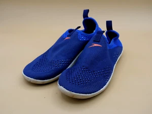 Speedo Juniors slip ons Surf Strider Breathable Water Shoes Blue Size Large 2/3 - Picture 1 of 5
