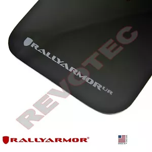 Rally Armor Mud Flaps For 2009-2013 Subaru Forester Black W/ Gray Logo - Picture 1 of 4
