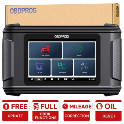 OBDPROG Car Cluster Mileage Adjustment Odometer Correction Oil Reset Diagnostic - Image 1 of 4