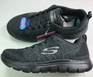 Skechers Flex Appeal 2.0 HighEnergy/mujer/espuma viscoelástica/refrigerada por aire/negro/carbón - Imagen 1 de 6