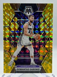 DOMANTAS SABONIS 2022-23 Panini Mosaic #65 MOSAIC REACTIVE YELLOW PRIZM - Picture 1 of 2