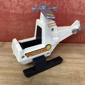 Helicóptero Fisher Price Quaker Avena 1981 de colección hecho en EE. UU. Husky Helpers - Imagen 1 de 8