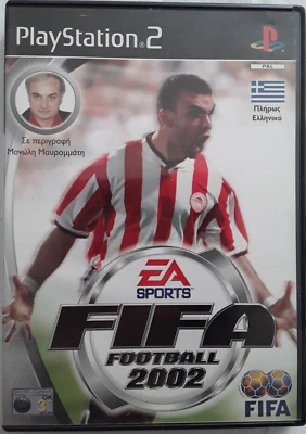 FIFA FOOTBALL 2002 / PS2 / +MANUAL / PAL / RARE GREEK VERSION / 2001 - Image 1 of 2