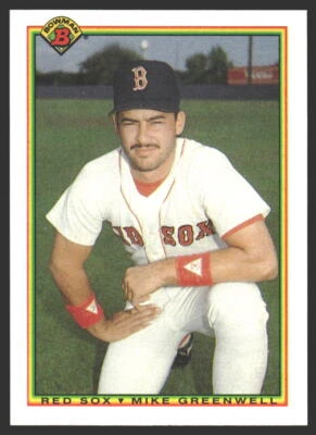 Mike Greenwell #274 1990 Bowman Boston Red Sox - Image 1 of 2