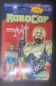 Robocop signierte ReAction Super 7 Actionfigur Peter Weller JSA Zeugenbeschützer - Bild 1 von 6