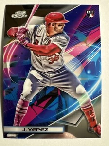 2022 Topps Cosmic Chrome #36 Juan Yepez St. Louis Cardinals-DH/OF-Rookie Card - Picture 1 of 2