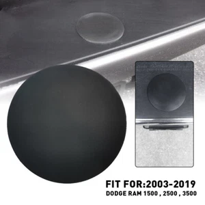 FOR 2003-2019 DODGE RAM REAR BUMPER STEP PAD TOWING BALL PLUG ROUND CAP-NEW 2SET - Picture 1 of 30
